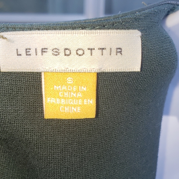 Anthropologie Leifsdottir Emerald Sleeveless Top XS - Picture 4 of 4